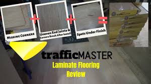 trafficmaster laminate flooring review