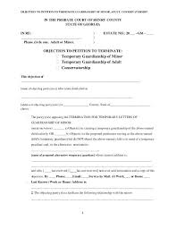 Child Access Agreement Letter Template Awesome Temporary Custody Example