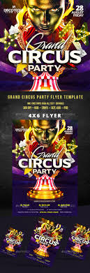 Circus Flyer Template Rome Fontanacountryinn Com