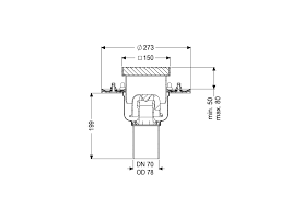 ferrofix floor drain pressure sealing