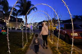 Christmas Light Display Reveals Tunnels Of Joy