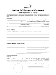 sle letter of consent to travel with