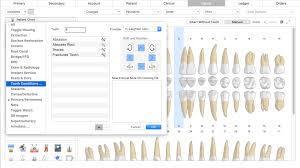 Charting Menu Tooth Conditions Macpractice Helpdesk