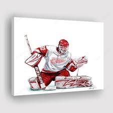 Chris Osgood Detroit Red Wings Hockey
