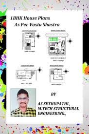 1bhk House Plans As Per Vastu Shastra