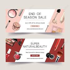 cosmetic banner templates psd design