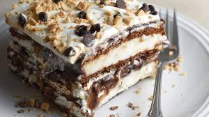 ice cream sandwich cake belly full