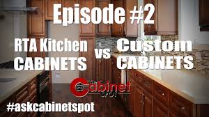 rta kitchen cabinets vs custom cabinet