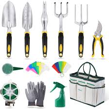 yissvic garden tools set 12 pieces