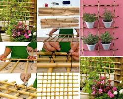 How To Make A Trellis Out Of Bamboo