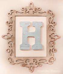 Monogram Wall Art How To Nest For Less