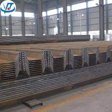 china hot rolled steel sheet piling for