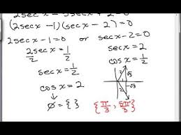 Solve Multi Step Trig Equations 4