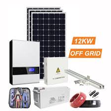 Portable solar powered generators are more lightweight, don't this big solar power generator was designed as home backup generator which is why it carries so much power. China 12kva 12kw 12000 Watt Hybrid Off Grid Solar Energy System With High Efficiency Mono Perc Solar Panel China Grid Tie Solar System Off Grid Solar System