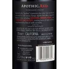 apothic wines red 2020 halbtrocken 0