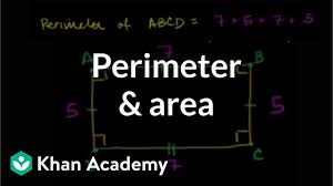Perimeter Area Video Area Khan Academy