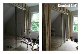 how to install a pocket door frame