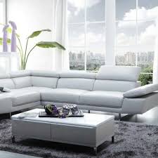5 seater modern white living room