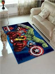 polyester marvel avengers carpet 3 feet
