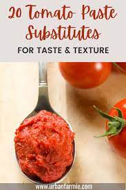 20 best subsutes for tomato paste
