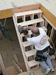 Installing Interior Stair Framing