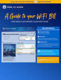 viewing and paying your bill globe at