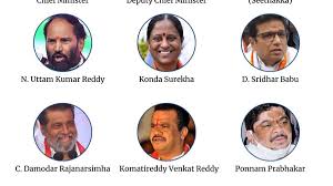 ministers in the new telangana cabinet