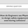 Physics, Collision and Safe Driving