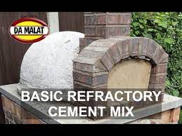 basic refractory concrete mix you