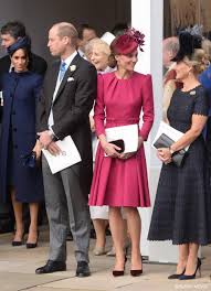 The youngest daughter of the duke and duchess of york chose peter pilotto for her wedding dress. Kate Looks Pretty In Pink At Princess Eugenie S Wedding