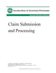 Claim Submission And Processing