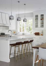 Modern kitchen with dark stain shaker cabinets. 40 Best White Kitchen Ideas Photos Of Modern White Kitchen Designs