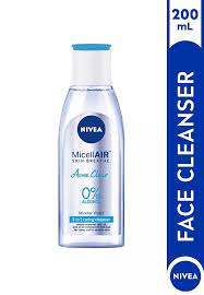 nivea face cleanser micellair acne