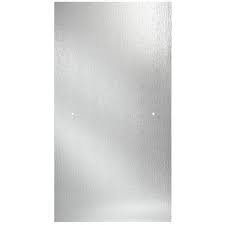 frameless pivot shower door glass panel