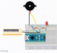 interfacing arduino with ir beams