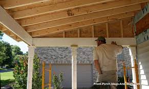 Building A Porch Roof Porch Roof Framing