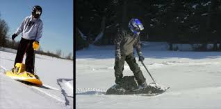 gas powered motorized snowboard