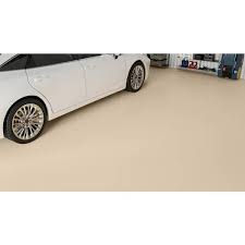 1 gal cream low sheen latex interior exterior concrete floor paint