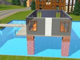 swimming pool tutorial sims house