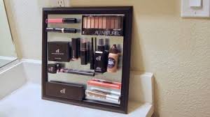 diy magnetic makeup organizer ehow