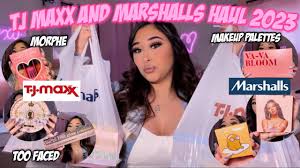 tj ma and marshalls makeup haul