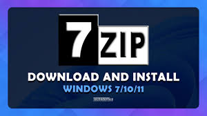 install 7 zip on windows 10