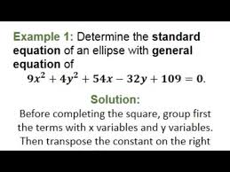 Converting General Equation Into