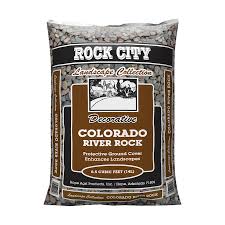 Compare products, read reviews & get the best deals! Rock City Rock City 0 5 Cu Ft Colorado River Rock In The Landscaping Rock Department At Lowes Com