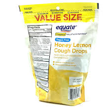 equate sugar free honey lemon cough