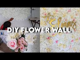 Huge Dollar Tree Flower Wall Diy