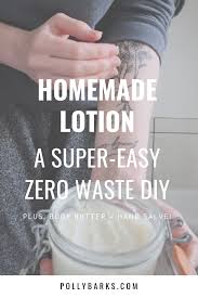 make homemade lotion diy body er