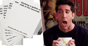We did not find results for: You Can Now Buy A Friends Themed Cards Against Humanity Deck Unilad