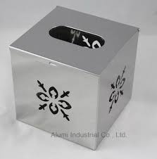 China Stainless Steel Tissue Box
