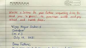 letter to your father requesting him
